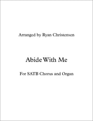 Abide With Me SATB choral sheet music cover Thumbnail